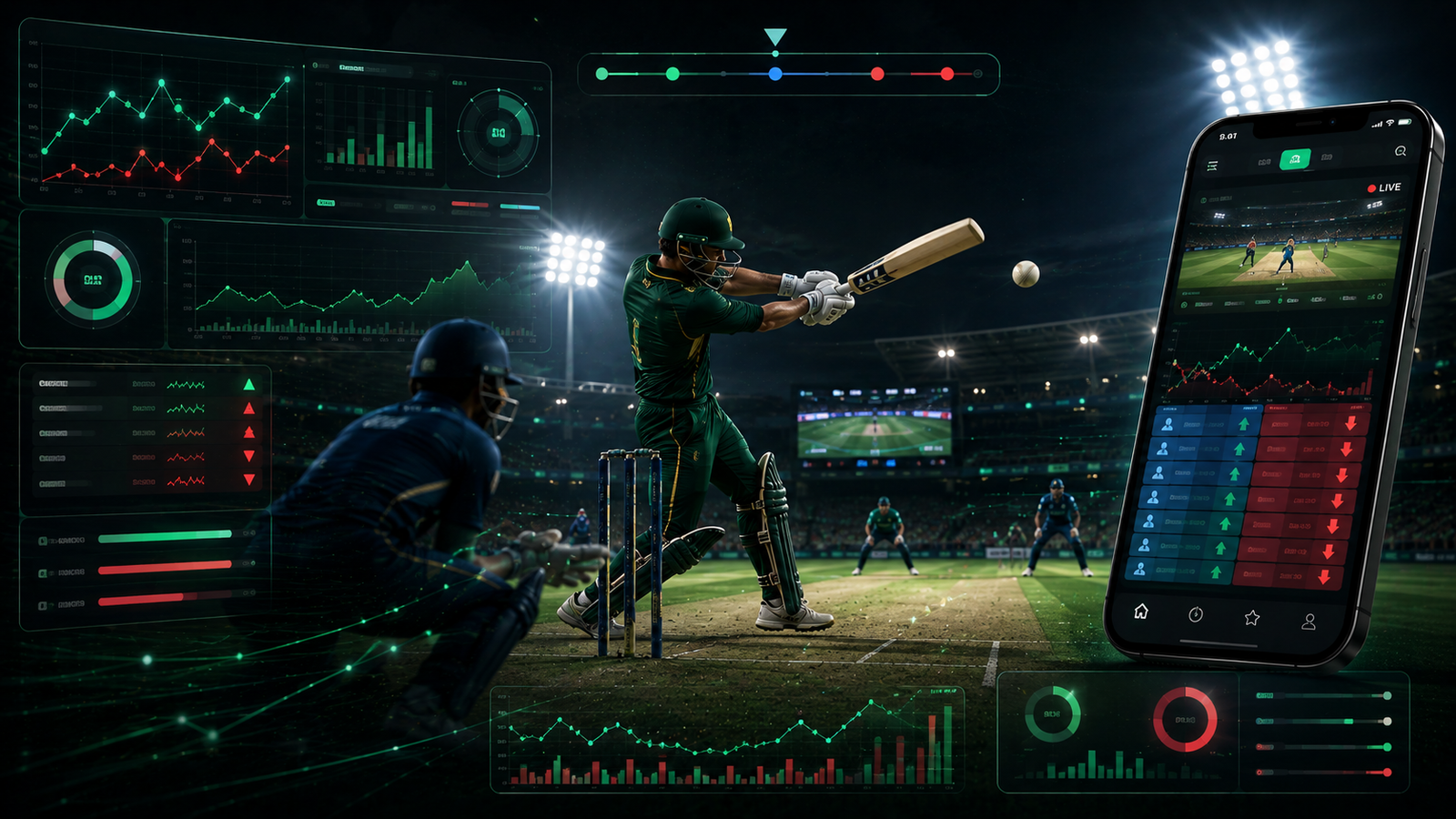 Live Cricket Exchange and In-Play Markets