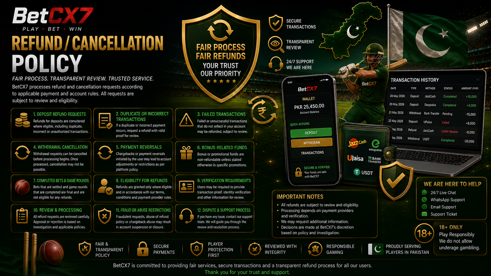 Refund / Cancellation Policy